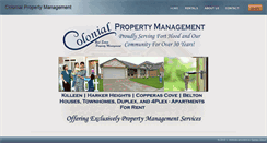 Desktop Screenshot of colonialrepm.com